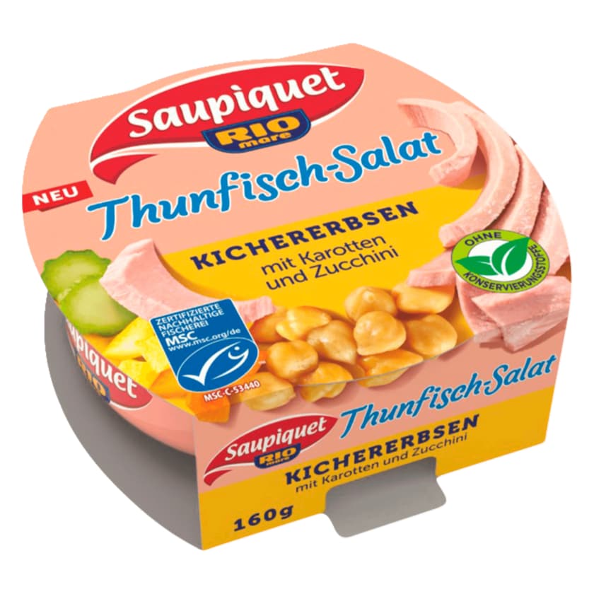 Saupiquet Thunfisch Salat Kichererbsen 160g
